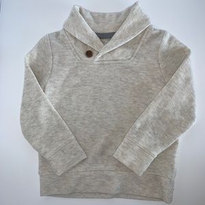 Toddler Boy Shawl-Collar Sweater